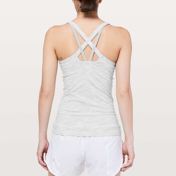 Lululemon Rally Your Heart Tank in Wee Are From Space Nimbus Battleship Size 4 - Picture 5 of 8